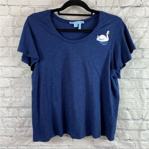 Draper James Swan Closter T-Shirt - Picture 2 of 5